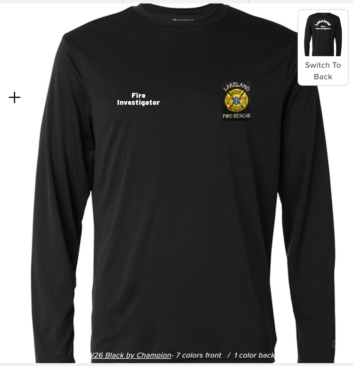 Fire Prevention Long Sleeve T-Shirt